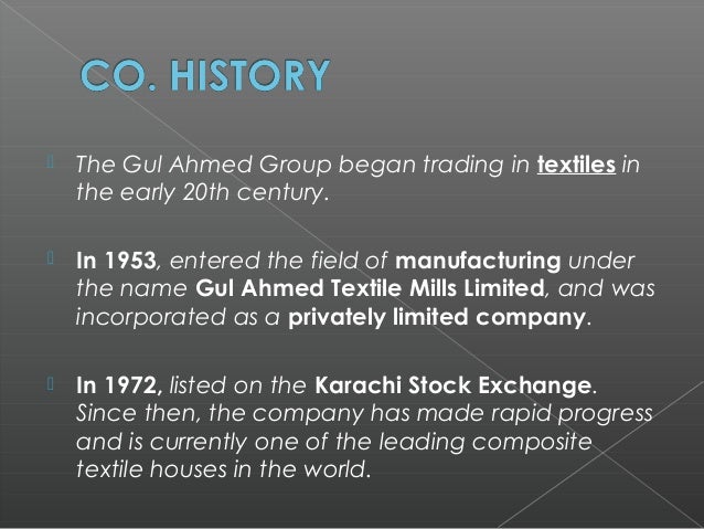 gul ahmed supply chain strategy gul ahmed strategies